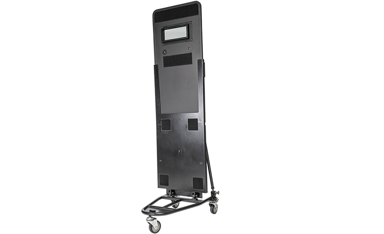 TROLLEY-MOUNTED SHIELD
